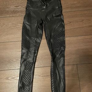 Spanx faux leather leggings